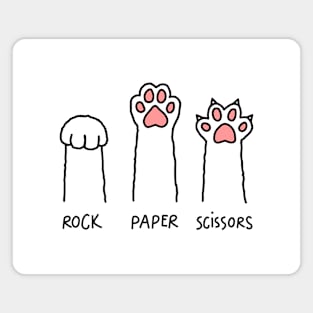 Rock Paper Scissors K9 Magnet